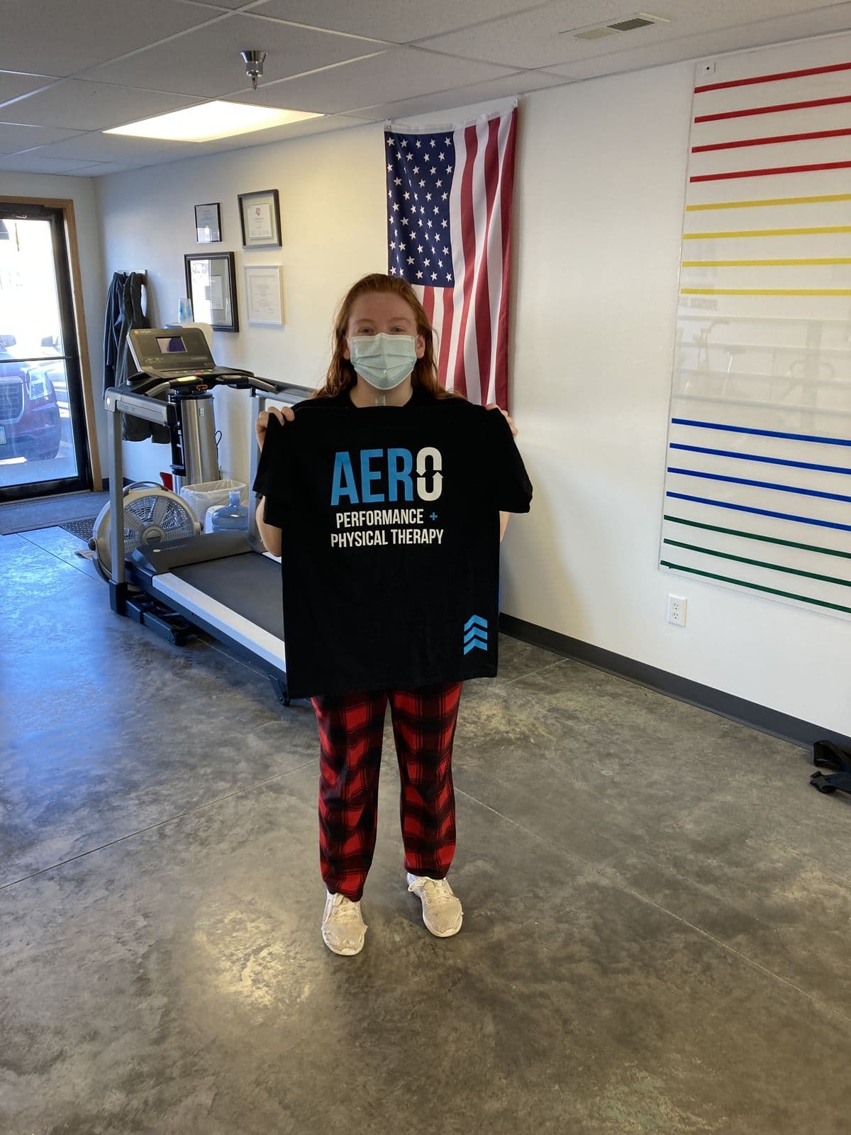 Aero Performance & Physical Therapy graduate at the clinic in Coralville, Iowa