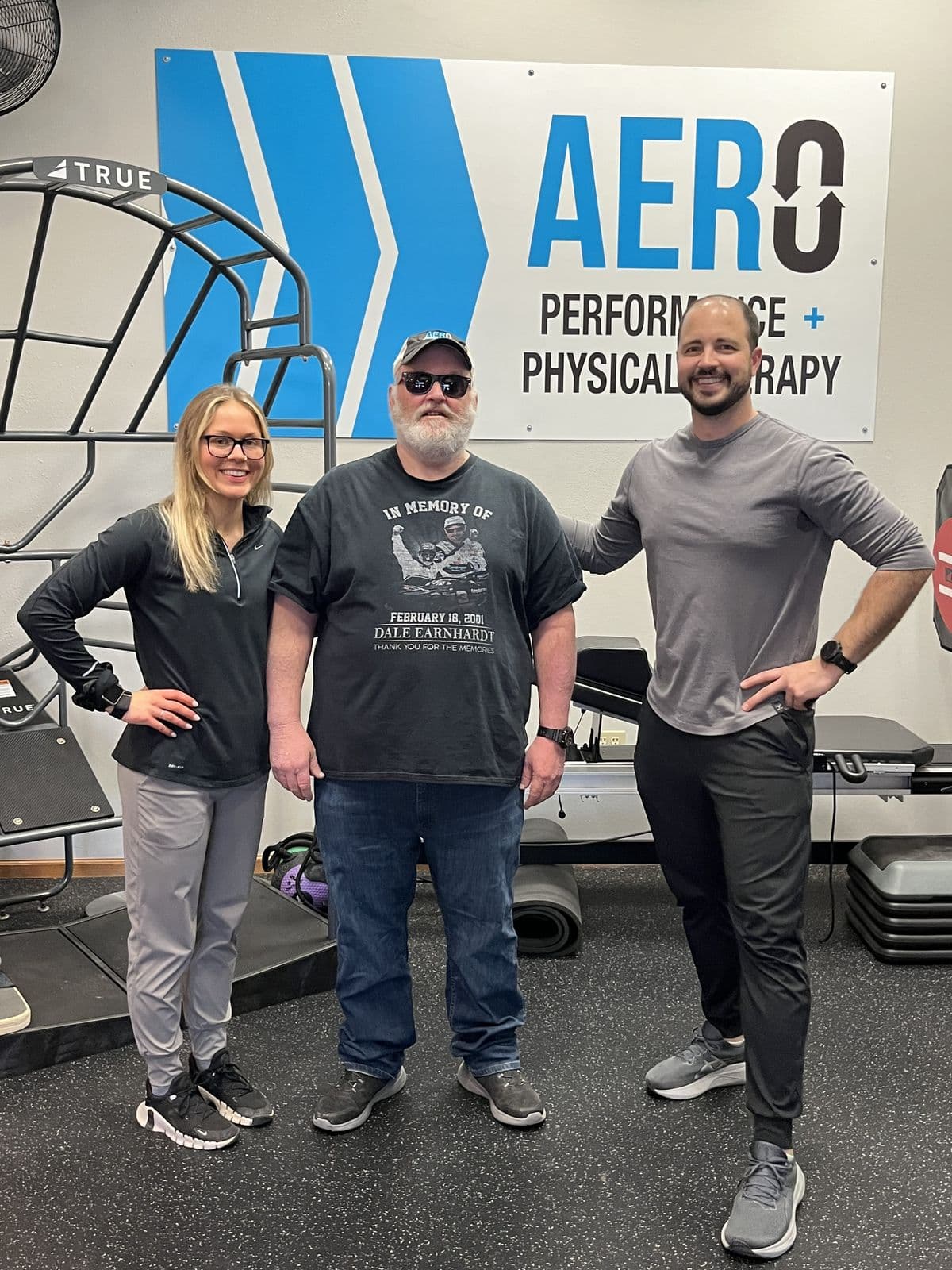 Aero Performance & Physical Therapy graduate at the clinic in Coralville, Iowa